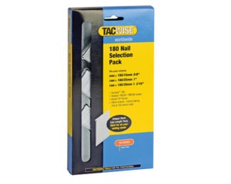 Tacwise 180 18 Gauge Nail Selection (Pack 4000) (5018505011082) TAC0205