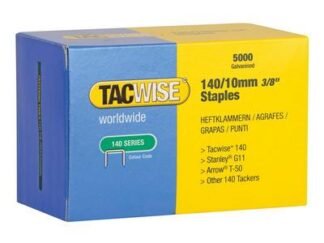 Tacwise 140 Galvanised Staples 10mm (Pack 5000) (5018505555142) TAC0342