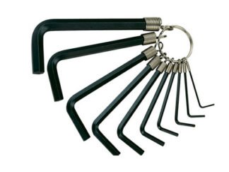Teng Hexagon Key Set on Ring, 10 Piece (1/16-3/8in) (5020385050105) TEN1424