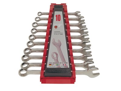 Teng Combination Spanner Set, 10 Piece (5020385042490) TEN6510A