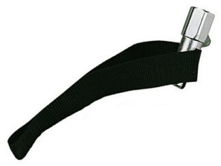 Teng 9110 Oil Filter Wrench Web Strap 130mm Cap 1/2in Drive (5020385080119) TEN9110