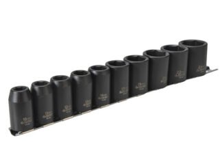 Teng 9121 Impact Socket Set of 10 Metric 1/2in Drive (5020385020061) TEN9121