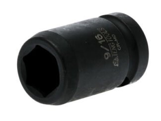 Teng Impact Socket Hexagon 6-Point 1/2in Drive 9/16in (5020385120327) TEN920118N
