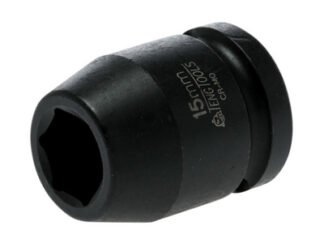 Teng Impact Socket Hexagon 6-Point 1/2in Drive 15mm (5020385126527) TEN920515N