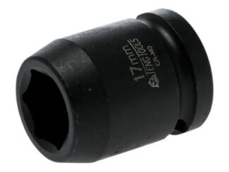 Teng Impact Socket Hexagon 6-Point 1/2in Drive 17mm (5020385126541) TEN920517N