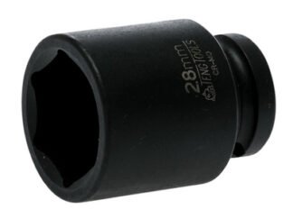 Teng Impact Socket Hexagon 6-Point 1/2in Drive 28mm (5020385126657) TEN920528N