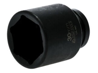 Teng Impact Socket Hexagon 6-Point 1/2in Drive 30mm (5020385126671) TEN920530N