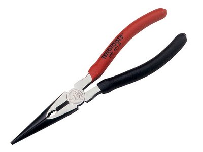 Teng MB461 Mega Bite Long Nose Pliers 150mm (6in) (5020385070196) TENMB461