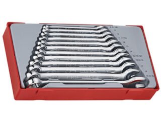 Teng TT1236 Metric Combination Spanner Set, 12 Piece (5020385041349) TENTT1236