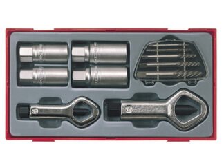 Teng TTSN11 Stud & Nut Remover Set, 11 Piece (5020385080737) TENTTSN11