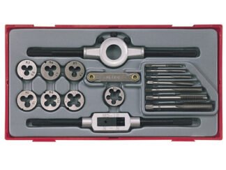 Teng TTTD17 Rethreading Tap & Die Set, 17 Piece (5020385080232) TENTTTD17