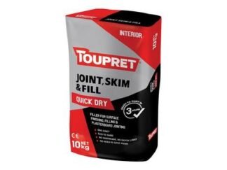 Toupret Quick Dry Joint Skim & Fill 10kg (3178310017906) TOUFGBJSR10G