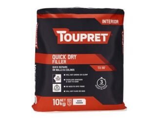 Toupret Quick Dry Filler 10kg (3178310018637) TOUTTREB901 *Restrictions - See Description*