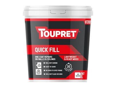 Toupret Quick Fill (Interior) 1 litre (3178310018927) TOUTTREDLP01