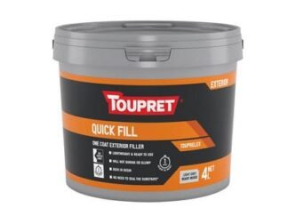 Toupret Quick Fill (Exterior) 4 litre (3178310018965) TOUTTTLX04 *Restrictions - See Description*