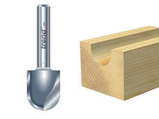 Trend 12/3 x 1/4 TCT Radius Cutter 3.0mm Radius (5027654002261) TRE12314TC