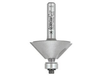 Trend 46/37 x 1/4 TCT Bearing Guided Chamfer 45 degrees 31.8 x 12mm (5027654021712) TRE463714TC