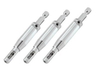 Trend CraftPro Quick-Release Drill Bit Guide Set, 3 Piece (5027654062241) TRECRQRDBGS