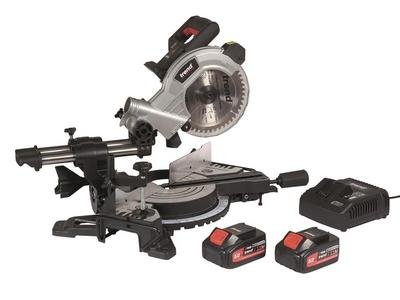 Trend T18S/MS184S2 Mitre Saw 18V 2 x 5.0Ah Li-ion (5027654073414) TRET18S184S2
