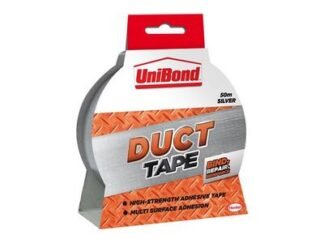 Unibond DIY Duct Tape Silver 50mm x 50m (5010383340735) UNI1405197
