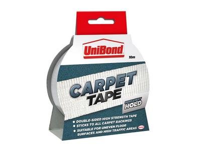 Unibond Carpet Tape Permanent 50mm x 10m (5010383340872) UNI1667748