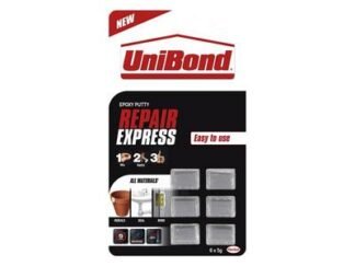 Unibond Repair Express Power Putty 6 x 5g (8410436260138) UNI2002387
