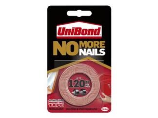 Unibond No More Nails Roll Interior / Exterior 19mm x 1.5m (5010383051280) UNI781746