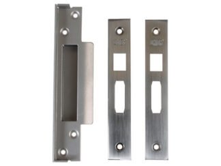Union StrongBOLT 2200 Mortice Sashlock Rebate Kit 13mm Satin Chrome Box (5011802130791) UNNJ2200R05S