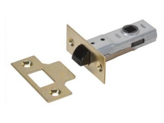 Union J2600 Tubular Latch Essentials Polished Brass 65mm 2.5in Boxed (5011802167971) UNNJ2600PL25