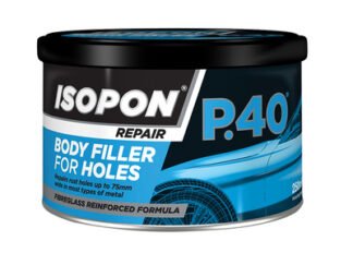 U-Pol P.40 Body Filler for Holes Tin 250ml (5010796070014) UPOP40S