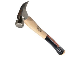 Vaughan Trim Hammer Plain Face Curved Handle 450g (16oz) (0698250016508) VAUDTH16C