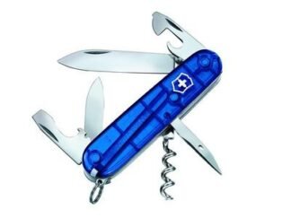 Victorinox Spartan Swiss Army Knife Translucent Blue Blister Pack (7611160106186) VICJELSPABLB