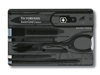 Victorinox SwissCard Translucent Onyx Blister Pack (7611160014115) VICJSWCDONB