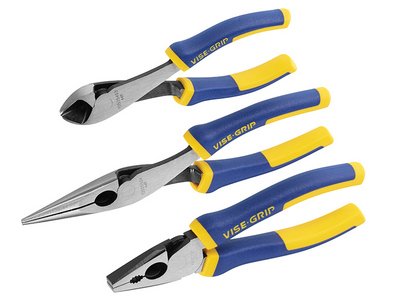 Irwin Pro Pliers Set, 3 Piece (5706915054835) VIS10505483