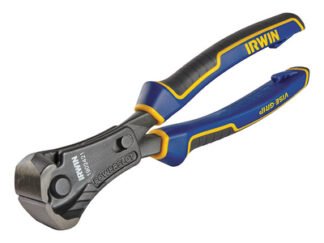 Irwin Max Leverge End Cutting Pliers With PowerSlot 200mm (8in) (5706919505104) VIS1950510