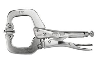 Irwin Vise-Grip 6SP Locking C-Clamp Swivel Pad 150mm (6in) (0038548001845) VIS6SP