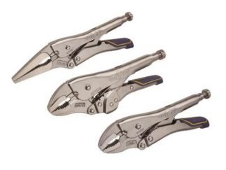 Irwin Vise-Grip Fast Release™ Locking Pliers Set of 3 7R 9LN & 10WR (0038548101996) VIST76KBT