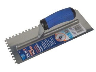 Vitrex Professional Stainless Steel Adhesive Trowel Square Notches 6mm (5011204029570) VIT102957