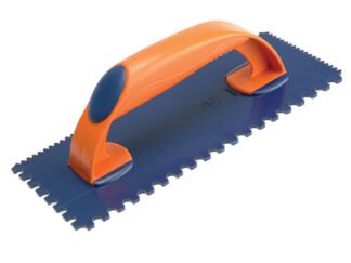 Vitrex Plastic Tile Trowel with U & V Notches 4/7mm (5011204601172) VIT102960