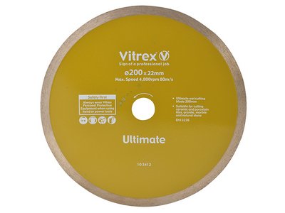 Vitrex Ultimate Diamond Blade 200mm (5011204605446) VIT103412