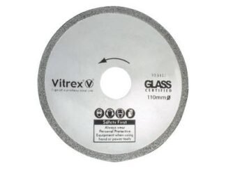 Vitrex Glass Diamond Blade 110mm (5011204607075) VIT103417