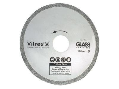 Vitrex Glass Diamond Blade 110mm (5011204607075) VIT103417