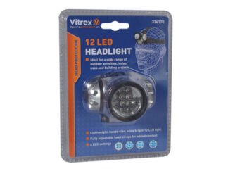Vitrex 334170 Headlamp 12 LED (5011204615742) VIT334170
