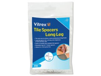 Vitrex Long Leg Spacer 2mm (Pack 1500) (5011204614455) VITLLS21500