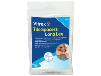 Vitrex Long Leg Spacer 2mm (Pack 2000) (5011204614462) VITLLS22000