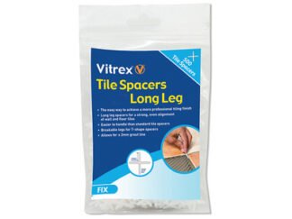Vitrex Long Leg Spacer 3mm (Pack 500) (5011204614486) VITLLS3500