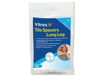 Vitrex Long Leg Spacer 5mm (Pack 1000) (5011204614578) VITLLS51000