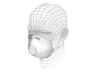 Vitrex Premium Valved Sanding and Insulation Respirator P1 (5011204616527) VITS40610