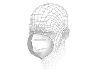 Vitrex Fold Flat Respirator P1 (Pack 3) (5011204620616) VITS40913