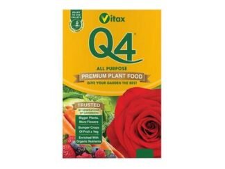 Vitax Q4 Pelleted Fertilizer 0.9kg Box (5012351090017) VTX6QF9